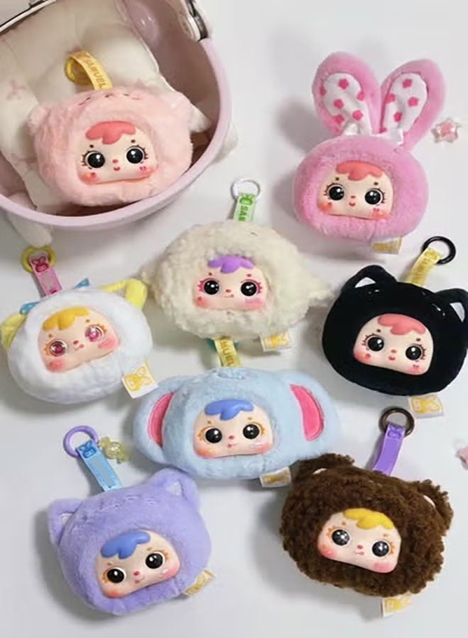 yumee Plush Doll Collection Blind Box - 1 Random Cute Keychain  for Office/Home Decor & Gifts - Image 5